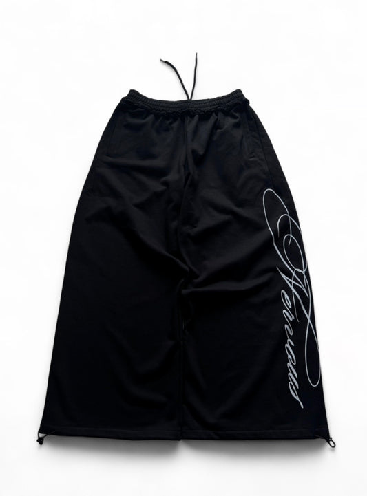 BAGGY SWEATPANTS - BLACK