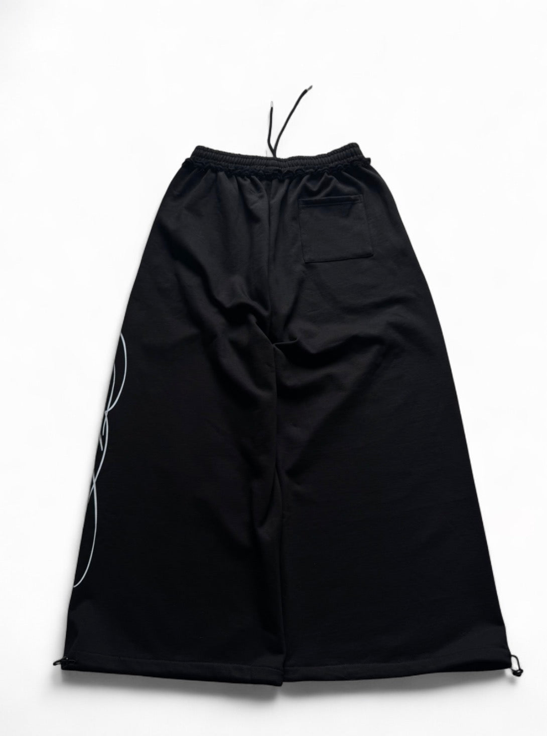 BAGGY SWEATPANTS - BLACK