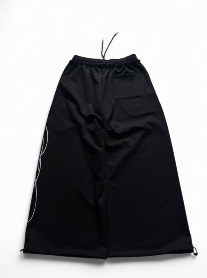 BAGGY SWEATPANTS - BLACK