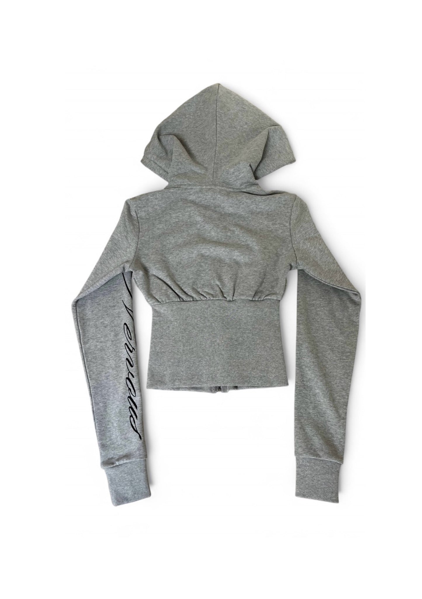 ZIP UP HOODIE - GREY