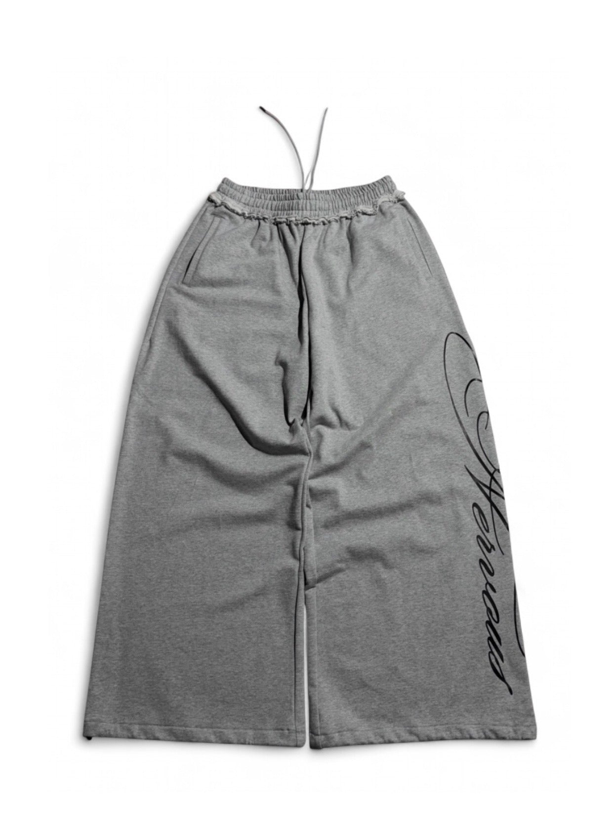 BAGGY SWEATPANTS - GREY