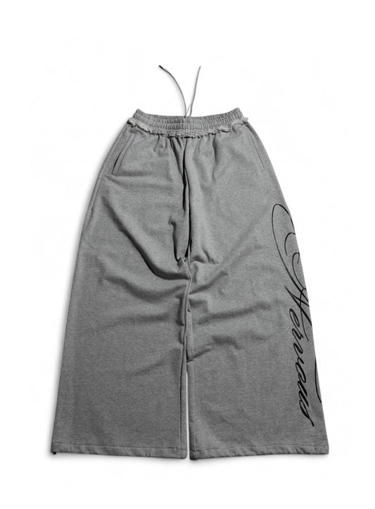 BAGGY SWEATPANTS - GREY